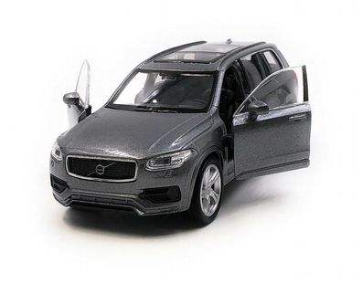 Modellauto Volvo XC90 SUV Grau Auto 1:34-39 (lizensiert)