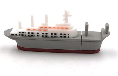 Boot Schiff Frachter Dampfer grau Funny USB Stick div Kapazitäten