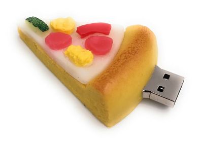 Pizza Stück Fast Food Küche Essen Funny USB Stick div Kapazitäten