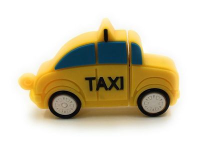 Taxi Persönenbeförderung Auto Funny USB Stick div Kapazitäten
