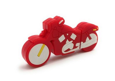 Motorrad Bike Rot Funny USB Stick div Kapazitäten