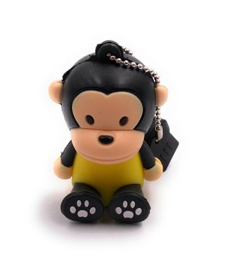 Affe Gelb Sitzend Monkey Funny USB Stick div Kapazitäten