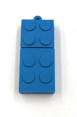 Baustein Spielzeug in Blau Funny USB Stick div Kapazitäten