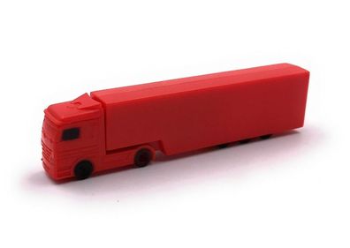 LKW Lastwagen Auto Fahrzeug rot Funny USB Stick div Kapazitäten