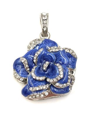 Rose Blume Der Liebe Blau Funny USB Stick div Kapazitäten