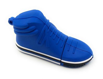 Sneaker Sport Schuh Turn Schuh Blau Funny USB Stick div Kapazitäten