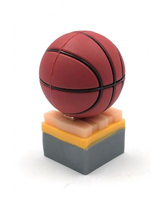 Basketball Ball auf Spielfläche Sport Mannschaft Funny USB Stick div Kapazitäten