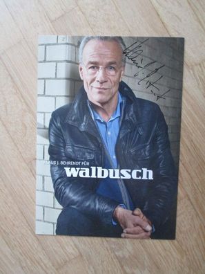 WDR Tatort Schauspieler Klaus J. Behrendt - handsigniertes Autogramm!!!!