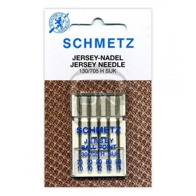 Jersey Nadel Sortiment Stärke 70 80 90 5er Pack Schmetz
