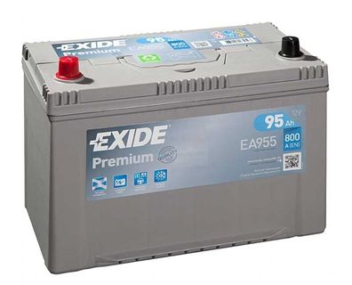 EXIDE Premium EA955 Asia 12V/95Ah 800A (EN) absolut wartungsfrei Hochwertig