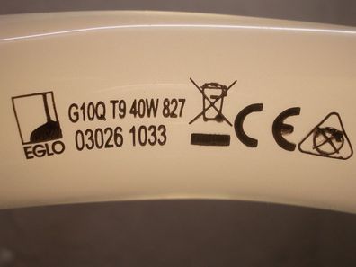 Eglo Ring TLE TL-E 40w/29 40 w / 29 warm-white gelblich cirular fluorescent Lamp