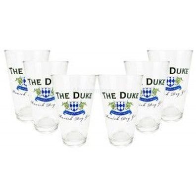 Das The Duke Munich Dry Gin Glas Gläser Ginglas Longdrinkglas - 6er Set