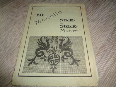 10 Modelle Stick und Strickmuster