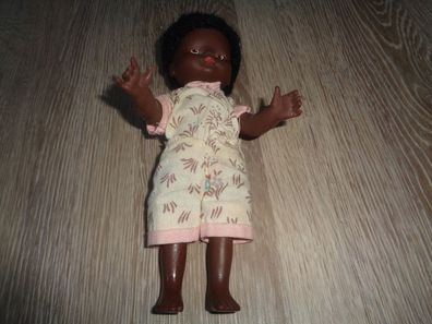 kleine Puppe , Negerpuppe, afrikanische Puppe -22cm groß