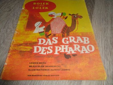 Zeitschrift DDR - Bolek und Lolek- Das Grab des Pharao - 1. Auflage 1975