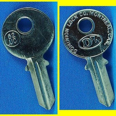 DL Schlüsselrohling 62UC für Ronis A3 oder 2 Buchstaben / Citroen Türschlösser