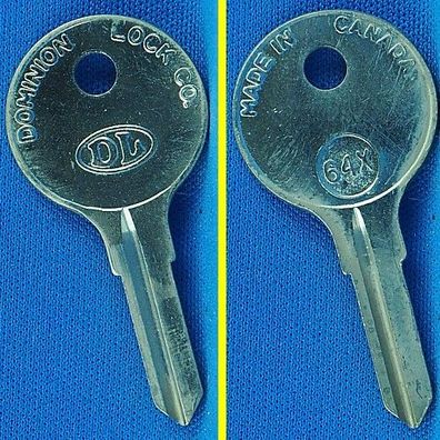 DL Schlüsselrohling 64X für LAS Ricouard K / Französische KFZ