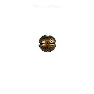 1 Knopf für Mittelalter Gewandung, Knöpfe Messing antik oder Silber Metallknopf
