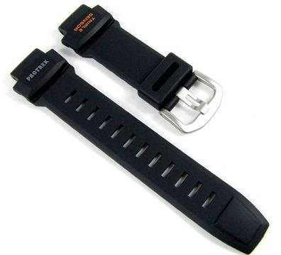 Casio Uhrenarmband Resin schwarz 18mm für PRG-550-1A4 PRG-550