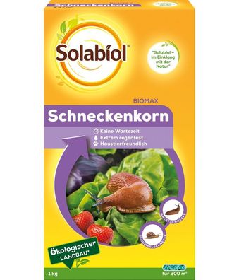 Solabiol Biomax Schneckenkorn 1kg