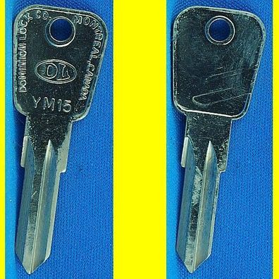 DL Schlüsselrohling YM15 für Ymos PRR 001 - 400 / Ford Tür