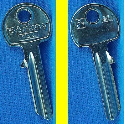 Schlüsselrohling Börkey 744 für verschiedene Abus Vorhängeschlösser (85/40 R)