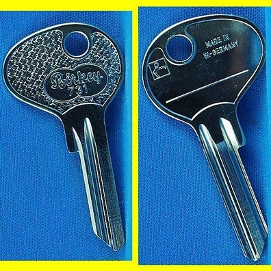 Schlüsselrohling Börkey 731 für Dom + Kolb + Sperrkolb / Ford, Porsche, VW
