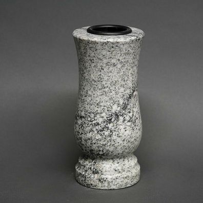 Grab-vase Granit Friedhof-vase Friedhofsvase Vase viscont white
