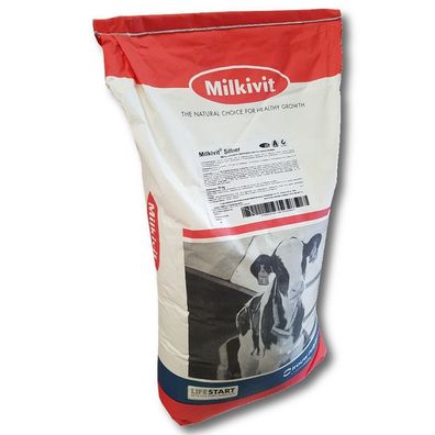 Milkivit Silber 25 kg Premium Milchaustauscher Mager Milchpulver Kälberaufzucht