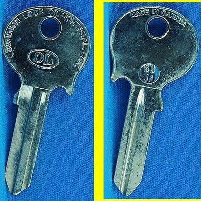 DL Schlüsselrohling 63JA für Neiman 8 .... unverschlüsselt / Mercedes Zündschlüssel