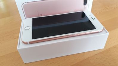 Apple iPhone 7 Plus 128GB Rosegold simlockfrei & iCloudfrei & neuwertig & foliert