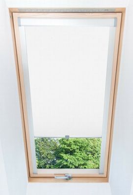 Velux CK01 55x70 Dachfensterrollo Thermo verdunkelnd weiss