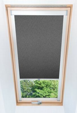 Velux CK01 55x70 Dachfensterrollo Thermo verdunkelnd dunkelgrau