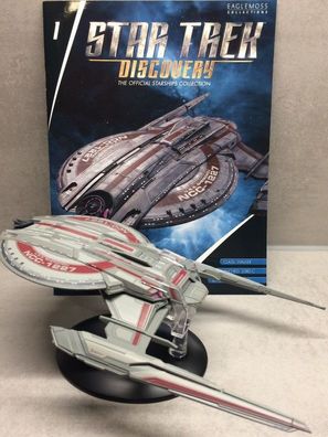 Star Trek Discovery Starships Collection Eaglemoss #1 U.S.S. Shenzhou NCC-1227 engl