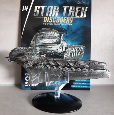 Star Trek Discovery Starships Collection Eaglemoss #14 Klingon Cleave englisches