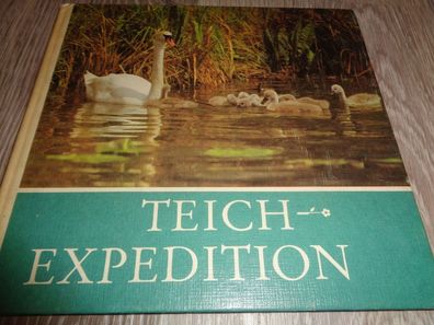 Kinderbuch DDR - Teich-Expedition -Helmut Massny