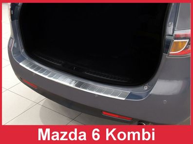 Ladekantenschutz | Edelstahl passend für Mazda 6 combi 2008-2012