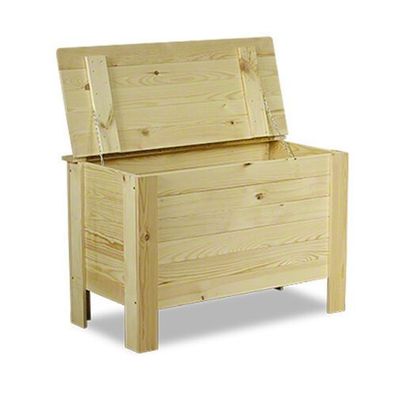Holztruhe Holzkiste Truhe Kiste mit Deckel Holz Spielzugkiste B-13 / 3 Farben*