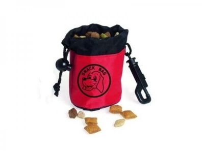Snack Bag Futterbeutel für Hunde rot