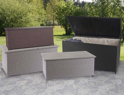 PREMIUM Gartentisch Schutzhülle Abdeckplane B 160cm x T 110cm x H 75cm Braun