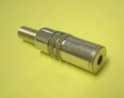 Klinkenkupplung 3,5 mm Klinken-Buchse Kupplung Klinke Metall Lötversion - MONO