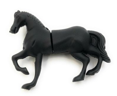 Pferd in Schwarz Reiten Funny USB Stick div Kapazitäten