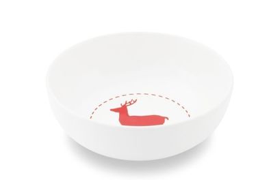 Friesland Müslischale Reh 15cm Happymix Winterzauber