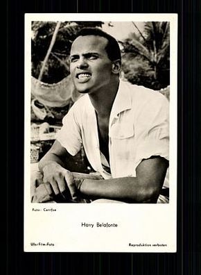 Harry Belafonte UFA AK 50er Jahre Postkarte Nr. FK 3788 + P 6310