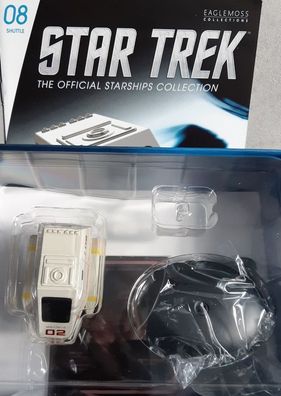 Star Trek Type-15 shuttle #8 from the U.S.S. Enterprise NCC-1701-D Eaglemoss