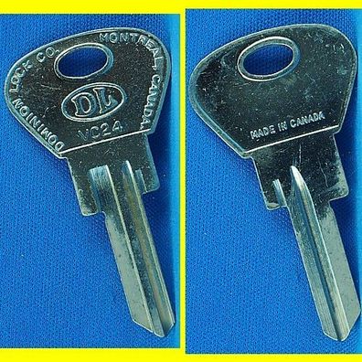 DL Schlüsselrohling VC24 für Neiman, Simplex, Vachette / französisch Citroen