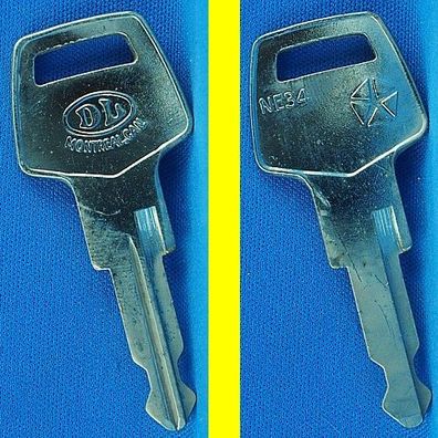 DL Schlüsselrohling NE34 - für Neiman - Chrysler unverschlüsselt / Simca - Chrysler