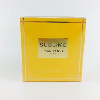 Jean Patou Sublime Eau de Parfum 75ml