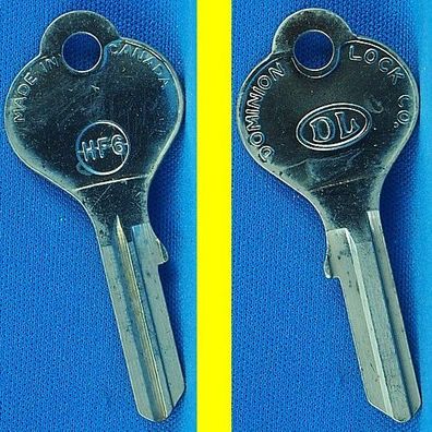 DL Schlüsselrohling HF6 für Huf SM - TSM - KSM / Mercedes Türschlüssel - Kofferraum