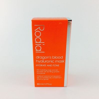 Rodial Dragon's Blood Hyaluronic Mask Hydrate And Tone 50ml